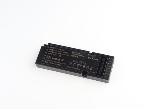 ETSC 15W-12V Ultra-Dünn-Konstante Spannung LED-Treiber für Timing & CCT-Tuning