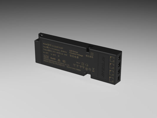 ETSC 24W-12V Ultra-Dünn-Konstante Spannung LED-Treiber für Timing & CCT-Tuning