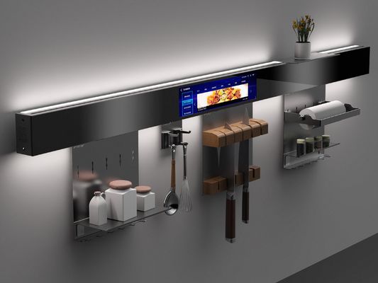 Küche LCD intelligente Beleuchtungsprodukte Gas / Rauch Konzentration erkennen Warnung