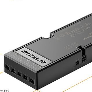 Vielseitige 80% Wirkungsgrad Rack Mount Stromversorgung für Raumbeschränkte Umgebungen 6,3 X 2,4 X 1,4 Zoll